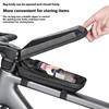 NEWBOLER BIKF-BAG844 Велосипедная сумка на верхнюю трубу Водонепроницаемая EVA Жесткий корпус Большая вместимость Велосипедный рюкзак
