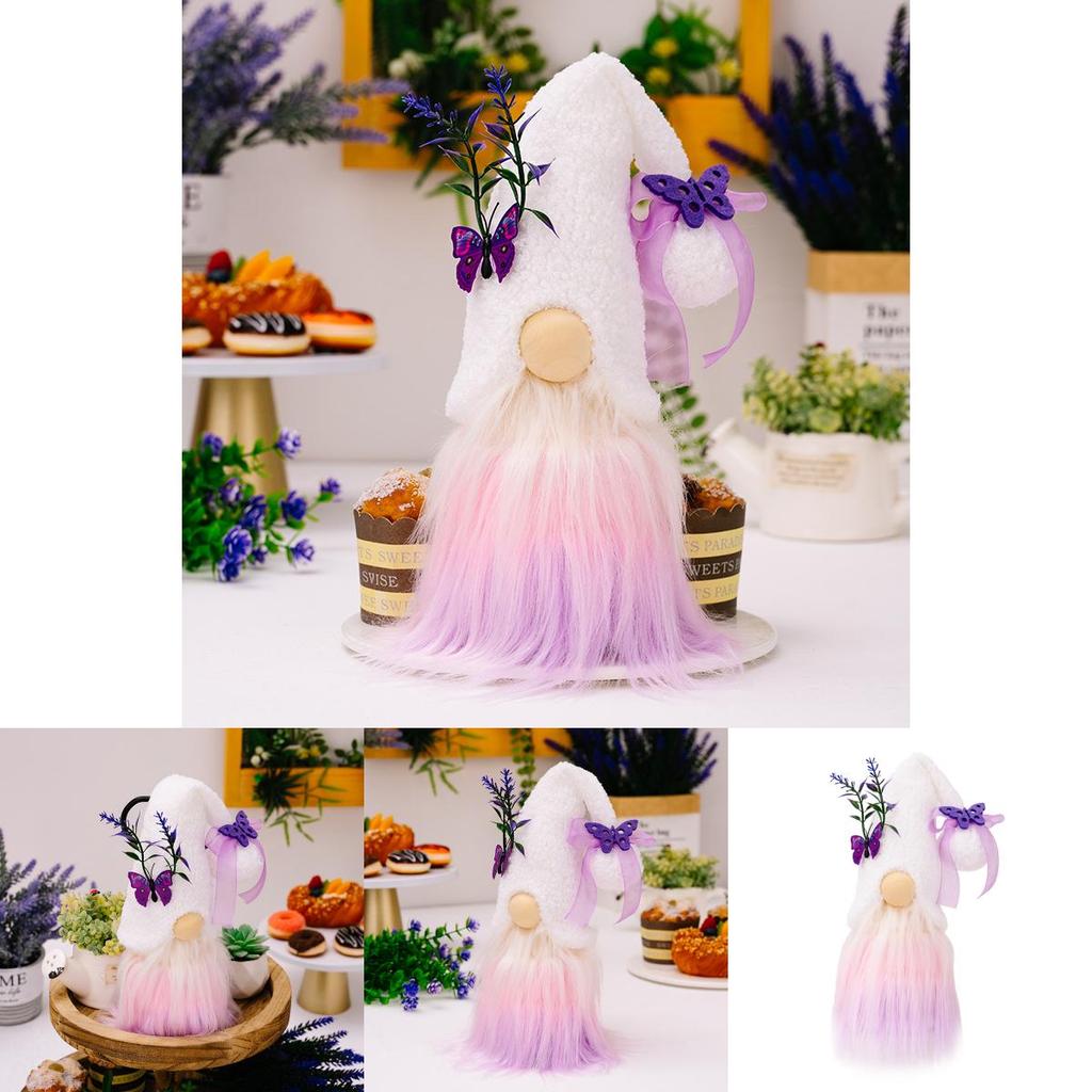 Очаровательная лавандовая кукла-бабочка ко Дню матери Элегантный фиолетовый декор для дома