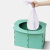 Portable Baby Potty Toilet Seat Car Outdoor Travel Camping Kids Potty Training Seat Children's Folding Potty Toilet