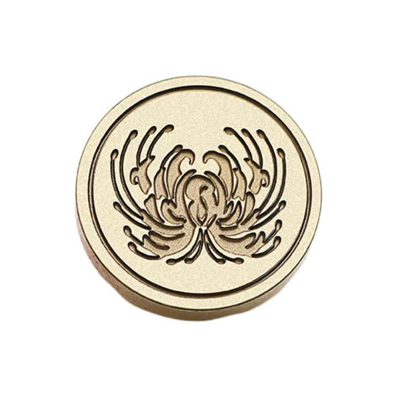 Цветок Тисненый восковой штамп головка штампа скрапбукинг восковой штамп головка для благодарственных открыток приглашений конвертов украшения