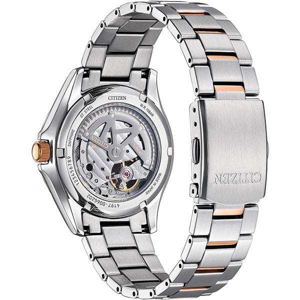 Citizen Men's NP1014-77E ( Watch CITIZEN COLLECTION Mechanical Open Heart) Round Watch Stainless