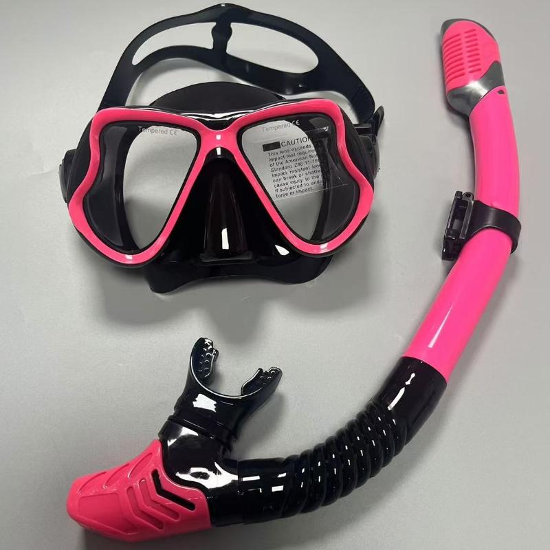 Diving Masks for Adults Snorkeling Breath Tube Set Glasses for Women Men Anti-slip Buckle Masks