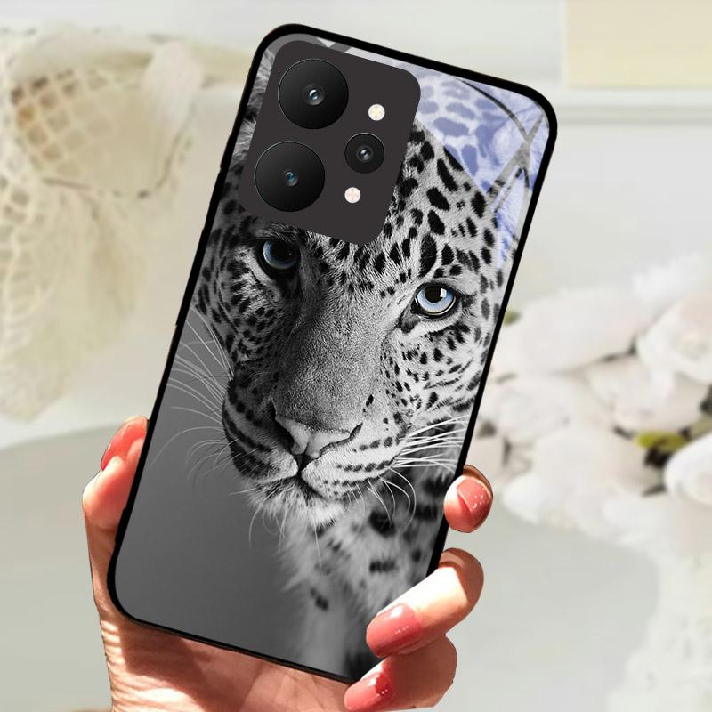 Ударопрочный Чехол Для Телефона Realme 15 5G Чехол RMX5106 RMX5105 Чехлы Из Закаленного Стекла Для Realme15 Fundas Роскошный Защитный Корпус