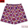 Мужские американские спортивные шорты сетчатые в горошек с быстрой сушкой, до колена, размер EE