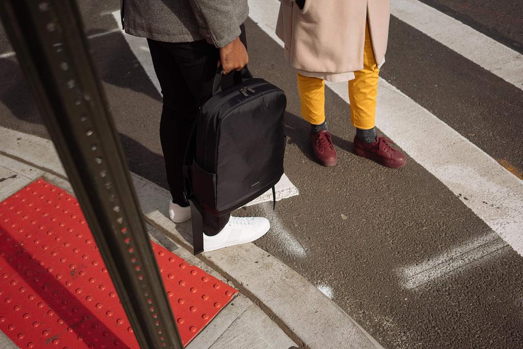 Moleskine Backpack, Fits 15-inch Laptop, Business Backpack, Backpack Collection, Men's, Black, One Size