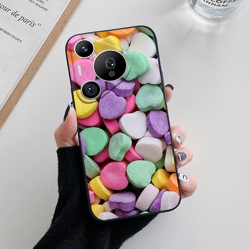Чехол для Huawei Pura 70, милый мультяшный цветок, мягкий силиконовый чехол для телефона для Huawei Pura 70 Pro Plus Pura70 Ultra, Funda Coque