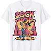 Футболка с ретро-дизайном Sock Hop, автомобиля и рокабилли(1)