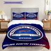 Buffalo Bills Team Spirit Three-piece set(1 * duvet cover + 2 * pillowcase, without core)Bedding set Soft and comfortable Duvet cover and pillowcase