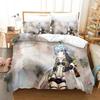 Anime Asada Shino Sword Art Online Comfortable Duvet Quilt Cover Pillowcase Bedding Set Children Bedroom Decoration Home Textile