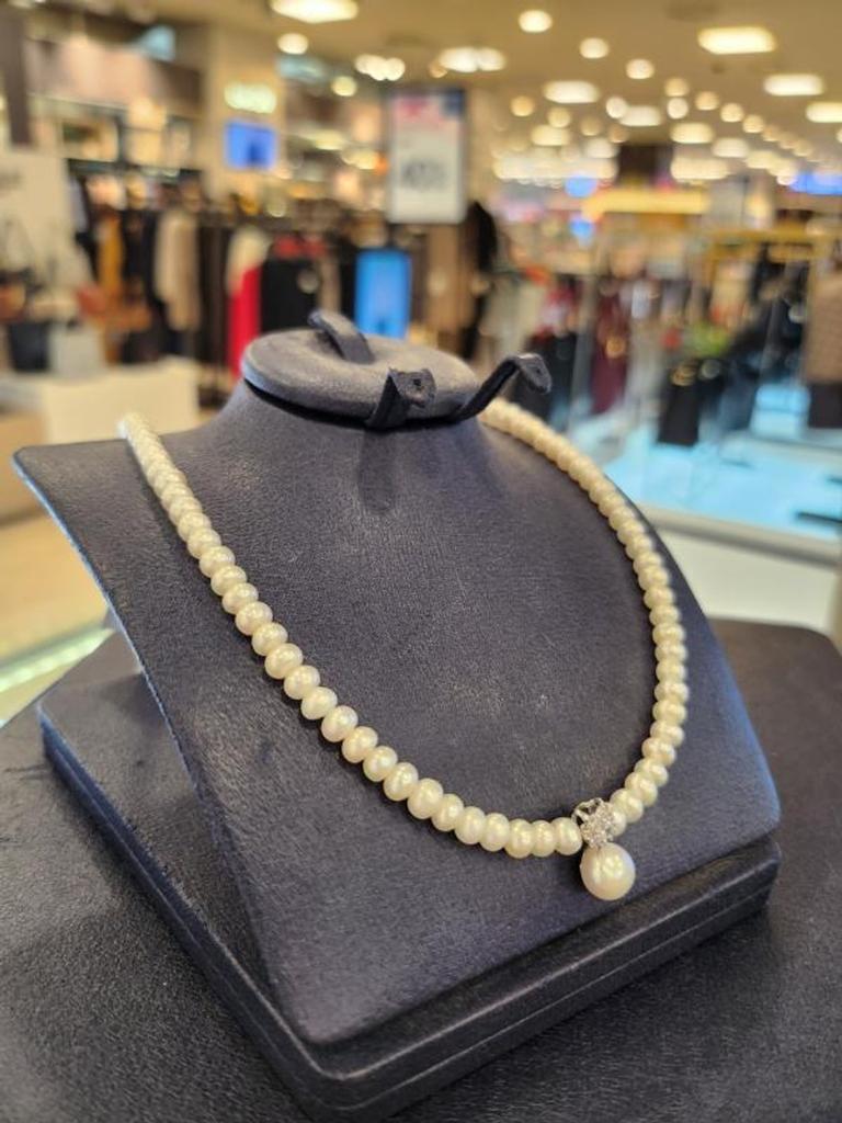 Atria Flower Freshwater Pearl Dangle N Necklace MATNRJJ0001JJF