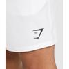 Gymshark Прибытие 7 Шорты Белый A2a1l Wbbm