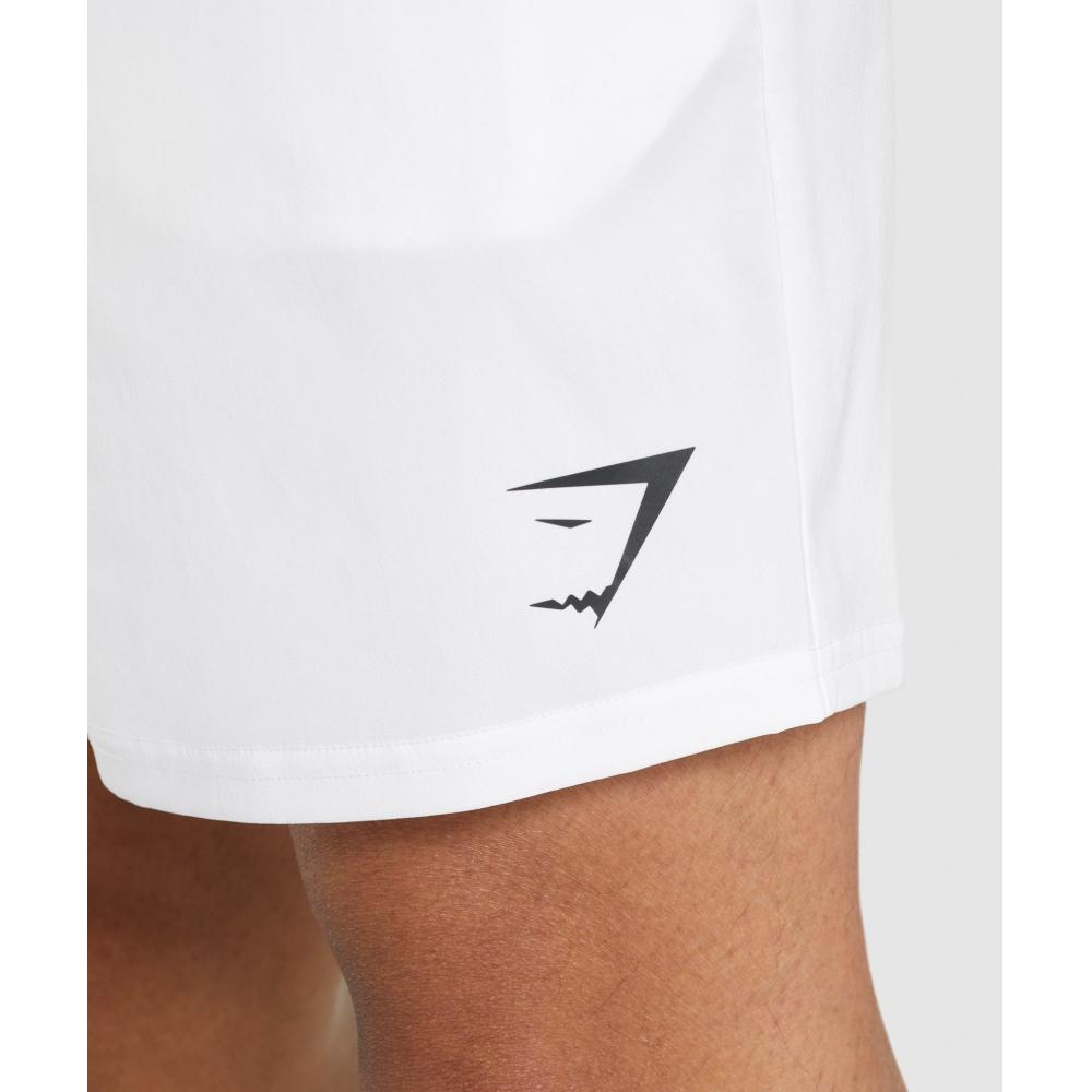Gymshark Прибытие 7 Шорты Белый A2a1l Wbbm