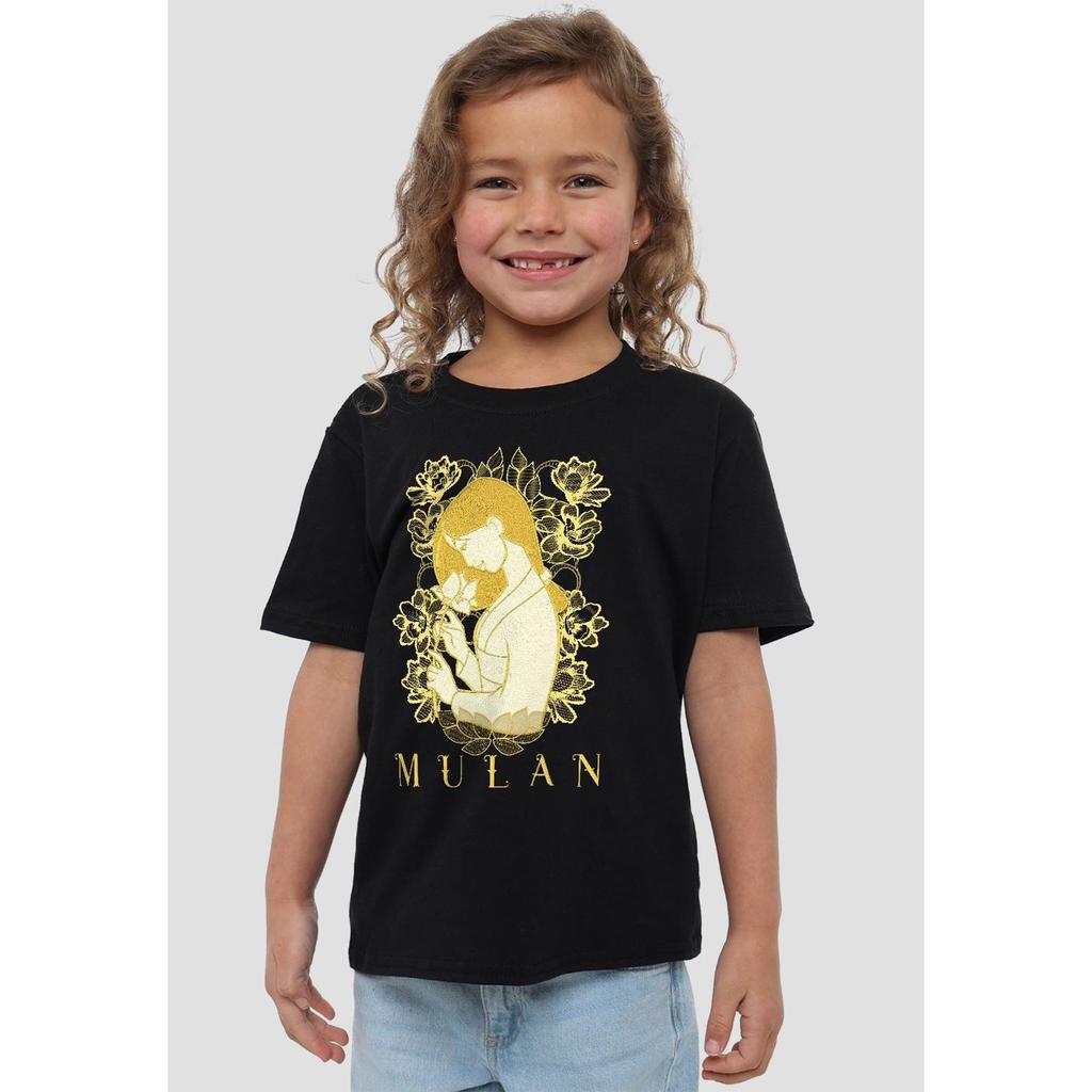 Mulan Childrens/Kids Golden Garden T-Shirt