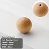 Walnut Wooden Cabinet Handle Long Drawer Pull Wardrobe Door Knob Kitchen Cupboard Furniture Hardware Wood Cabinet Pull 96/128mm