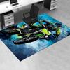 Motorcycle Theme Office Carpet Chair Mat - Large Desk Protector for Home Decor, Sofa Rug, Office Flooring, Gift Idea for Any Room0162A