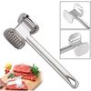 Aluminium Metal Meat Mallet Tenderizer Steak Beef Chicken Hammer Kitchen Tool