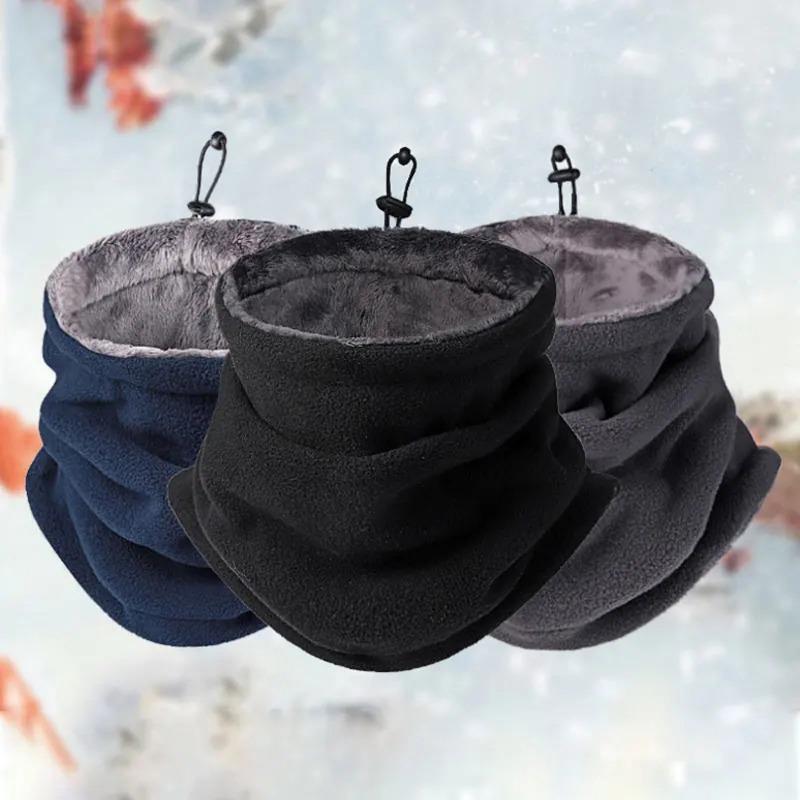 Herren Damen Winter Fleece Loop Schal Motorrad Radfahren Ski Sport Schlauchschal