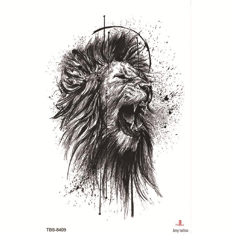 Набор маленьких водостойких тату-наклеек с тотемами и символами для предплечья