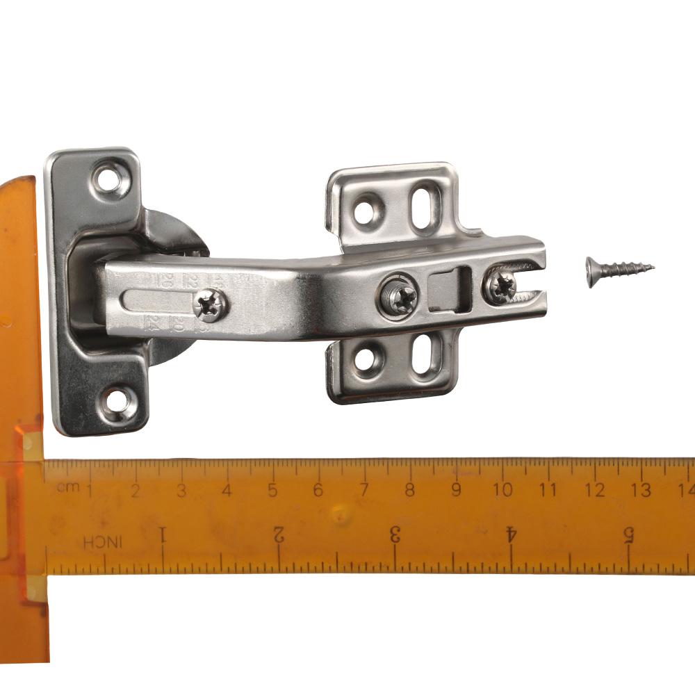 2 шт. Гидравлические мебельные петли Нержавеющая сталь Мебельная фурнитура Петля для ленивой Сьюзен Шкаф