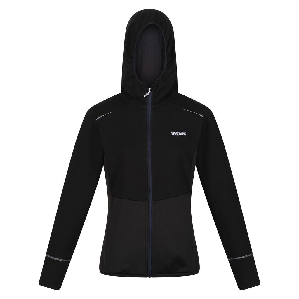 Regatta Женская/женская толстовка с капюшоном из текстурированного флиса на молнии на всю длину