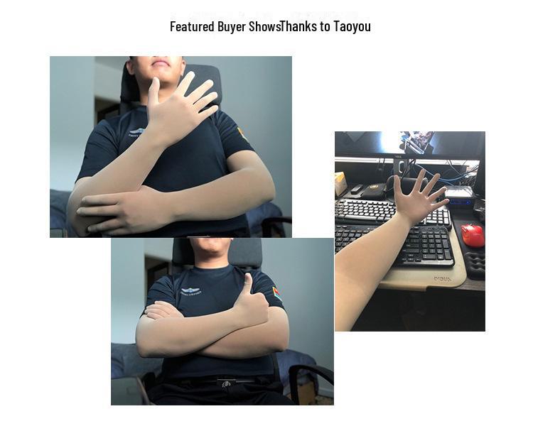 Ультратонкие бесшовные чулки Qinghe с пятью пальцами: Антибактериальные прозрачные перчатки для мужчин и женщин, идеально подходят для невест.