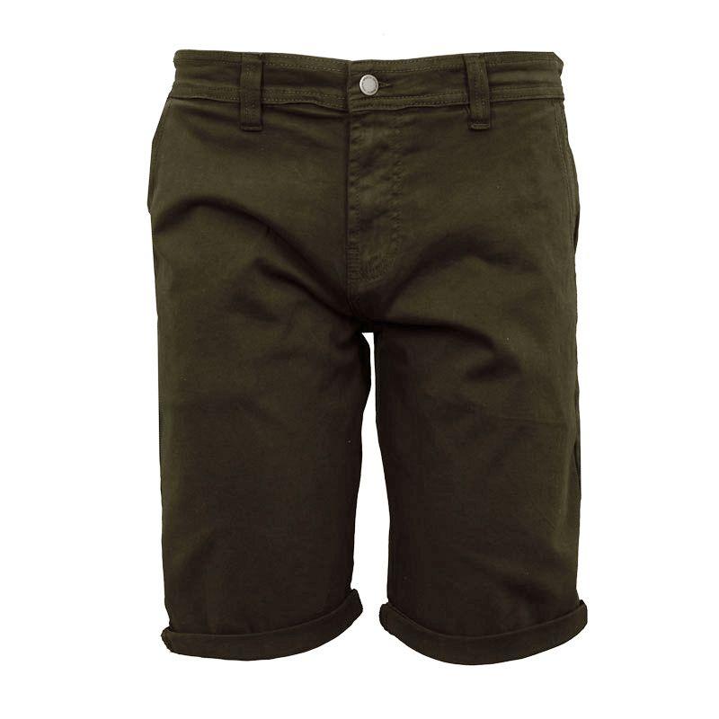 Мужские шорты-бермуды BILL TORNADE из хлопка с манжетами