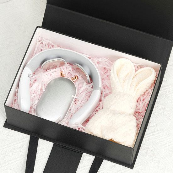 Flap Folding Box Hidden Magnetic Closure with Durable Handle Rectangular Handheld Tanabata Gift Box