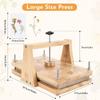 Sustainable Wooden Detachable Flower Press Set Efficients Plant Drying Board for Home Craft and School Activity