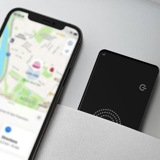 Беспроводная зарядка, кошелек, трекер, карта, ультратонкий дизайн, портативный Bluetooth-совместимый GPS-локатор, водонепроницаемый поиск тонких предметов