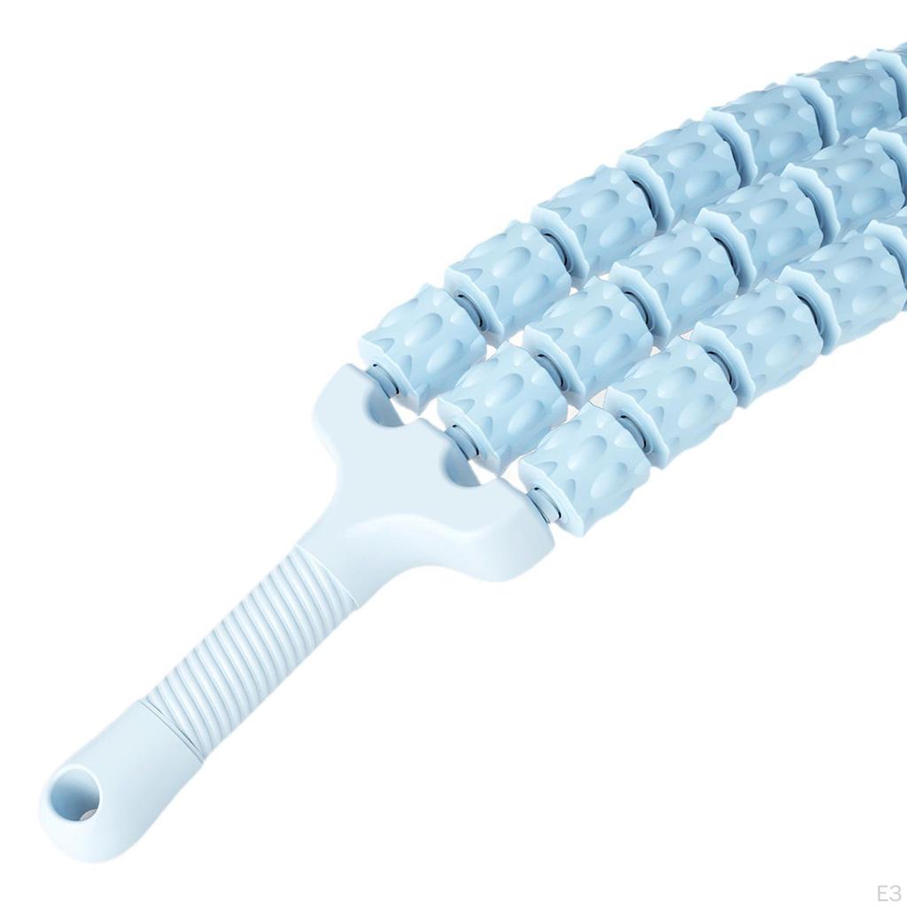 Массажные ролики Эргономичная ручка Нескользящая ручка Расслабляющий массаж мышц тела для