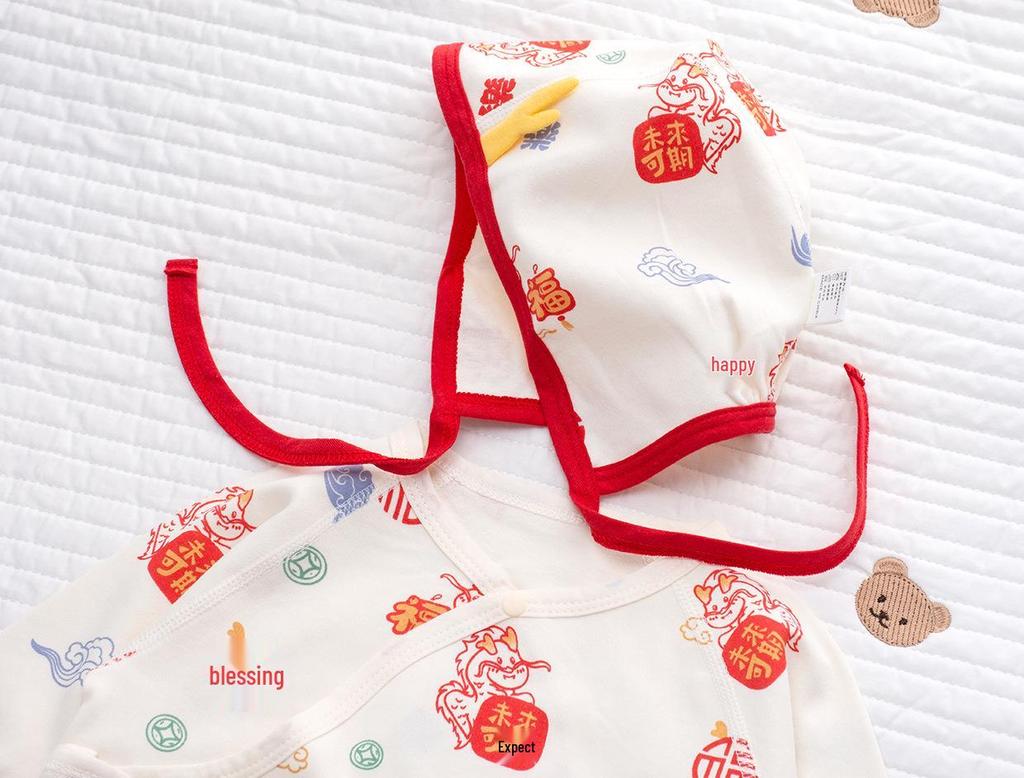 Шапочка без косточек для новорожденного 0-3 месяцев - Сезон весна-осень