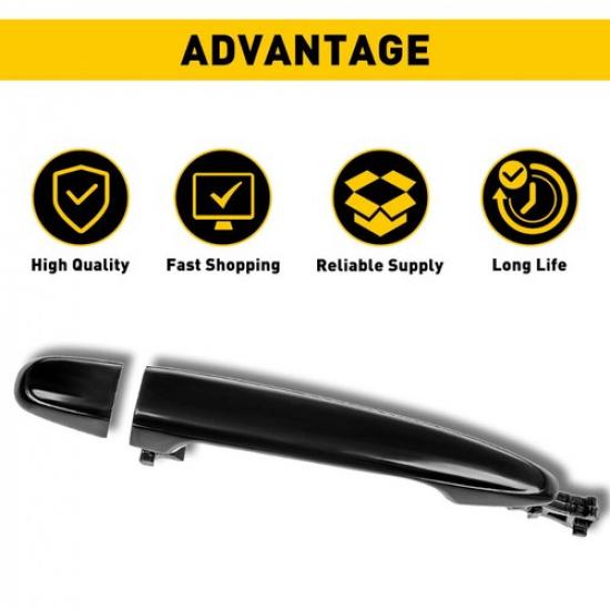 Передняя Внешняя Черная Ручка Двери Правая Сторона Для Toyota Camry 2007-2011