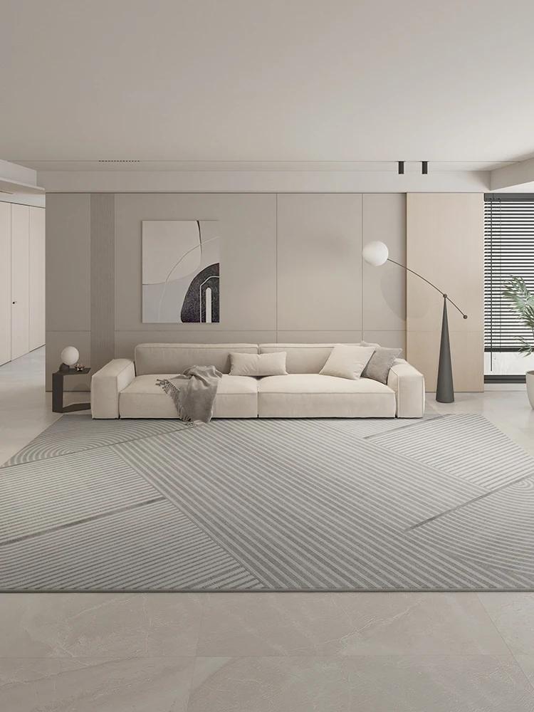 Modern Minimalist Living Room Decoration Carpet Large Area grey Rugs for Bedroom Study Rug lounge Floor Mat