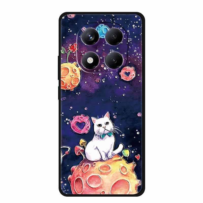 3D Цветочный тисненый чехол для Redmi Note 15 5G (Китай) Чехол Мягкий Силиконовый Чехол Для Телефона Для Note 15 5G Для Китая Чехлы Оболочка Coque