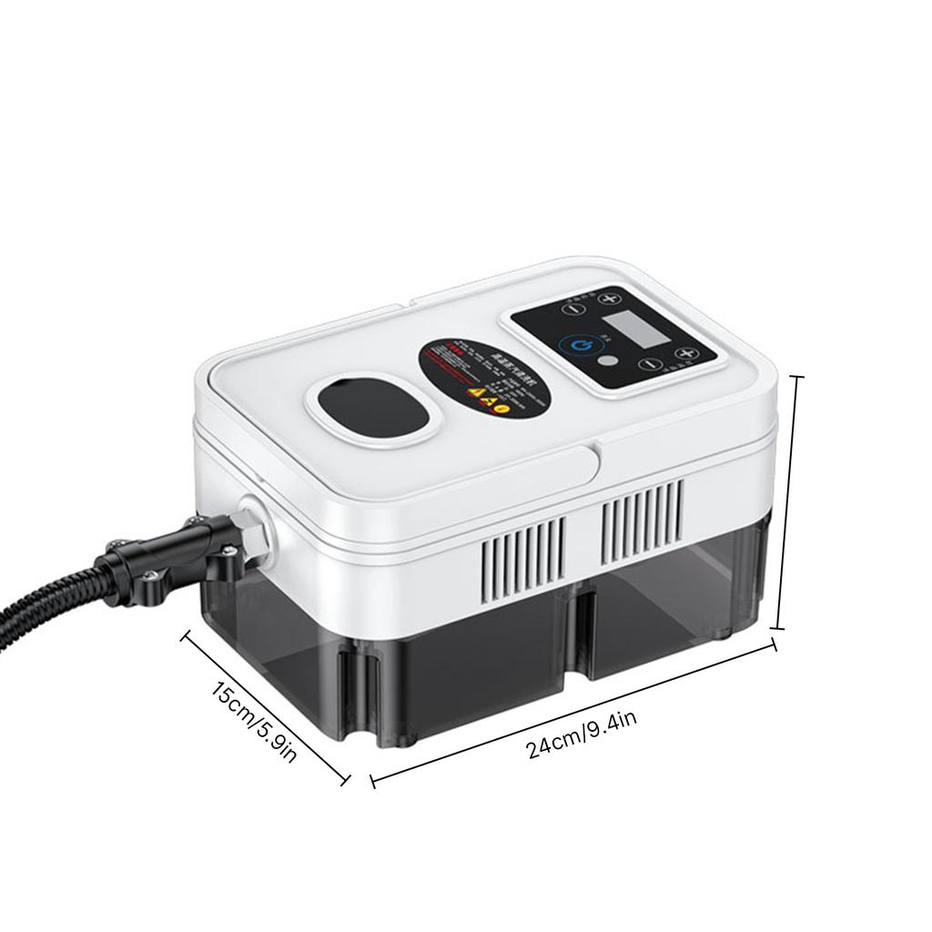 Handheld Multi-surface Steam Cleaner with 4pcs Accessories Touch Screen 6 Levels Adjustable 15s