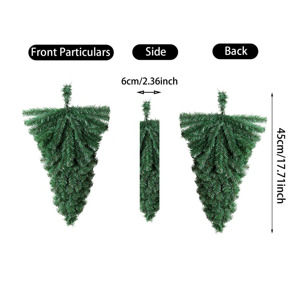 Рождественская подвесная елка, елка, настенное зеленое украшение, елка, рождественское настенное подвесное украшение