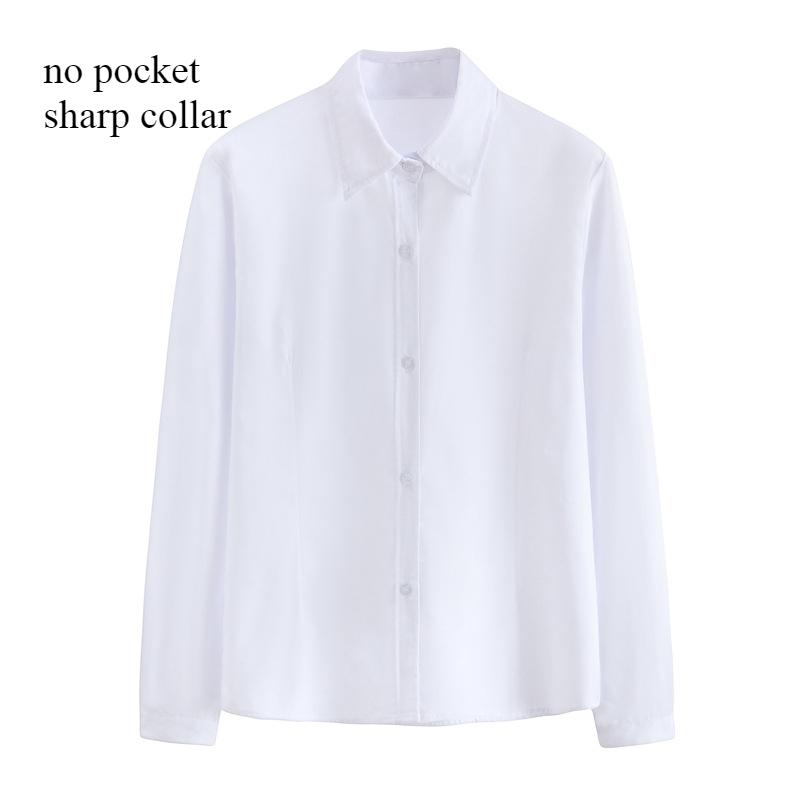 Женская однотонная рубашка, летняя, с длинными рукавами, свободный крой, женская рубашка