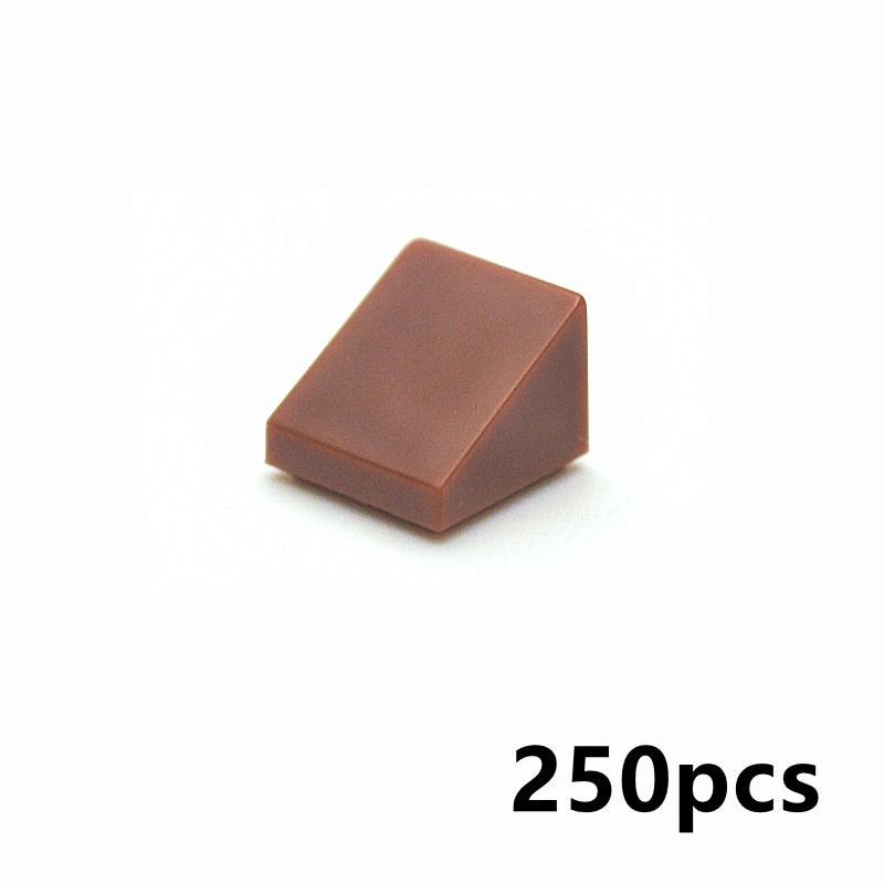 250 шт. Цветные строительные блоки Фигурка Гладкий наклон Скошенные кирпичи 54200 1x1 Обучающий Креативный Размер Совместим с Игрушками для Ребенка