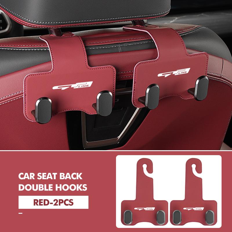 Car Back Headrest Hanger Hook Rear Seat Hanging Holder Organizer For KIA Rio K5 K2 Sportage Ceed Sorento Picanto Stinger Soul