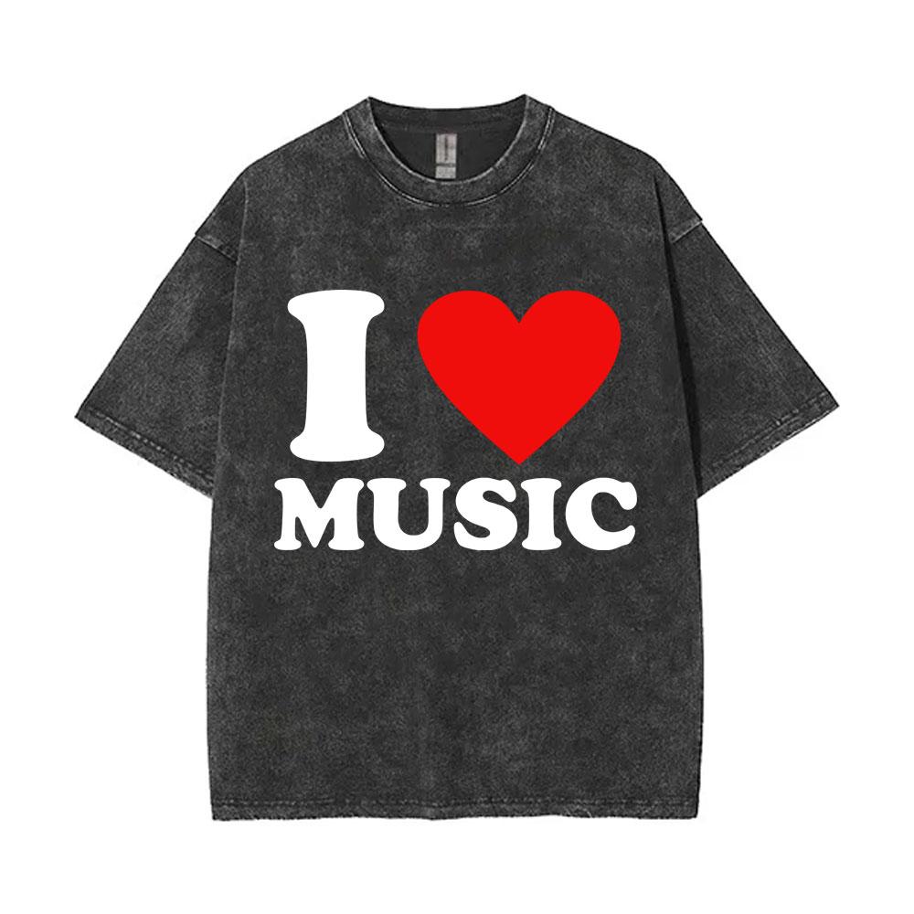 Vintage Washed Playboi Carti I AM MUSIC Album Merch Tshirt Men Women Hip Hop Fashion Oversized Tshirts Opium Rap T Shirts