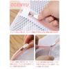 OCENYU Square Laundry Net Set, 5 Pieces, L: 60*50cm*1, M: 50*40cm*2, S: 40*30cm*2, Antibacterial Honeycomb Mesh, Fine Mesh, Durable and Durable, Suita