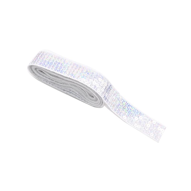 10 ярдов/лот 5 рядов квадратная пайеточная вышивка лента 25 мм пайеточное кружево отделка для шитья рукоделия одежды головного убора свадебного украшения