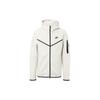 Куртка с капюшоном и принтом логотипа на молнии, мужская верхняя одежда, белая CU4490-072