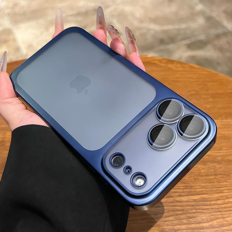 Ультратонкий чехол для телефона iPhone 17 Air 16E 14 15 16 13 Pro Max Plus 16Pro 17Pro Max Матовый Официальный Ударопрочный Защитный Чехол