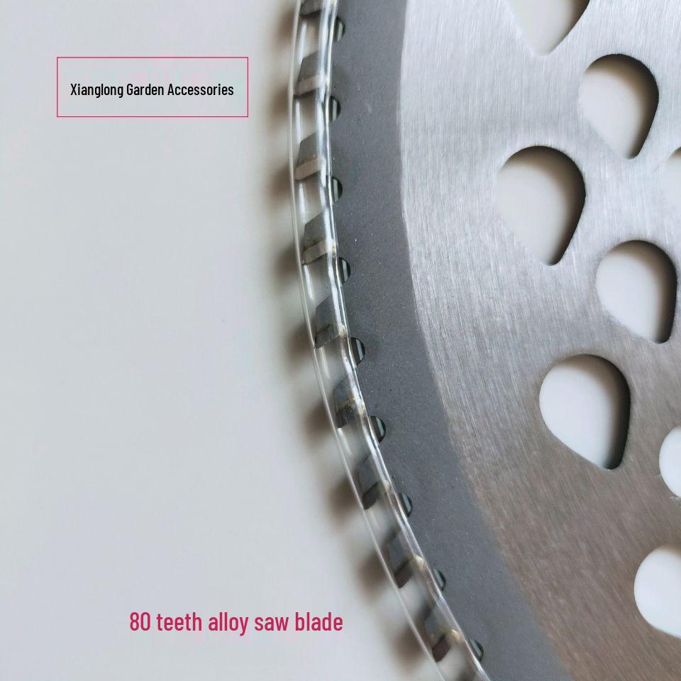 Нож для бензиновой газонокосилки - KS5 Дисковый нож для кустореза из сплава, 40/80 зубьев