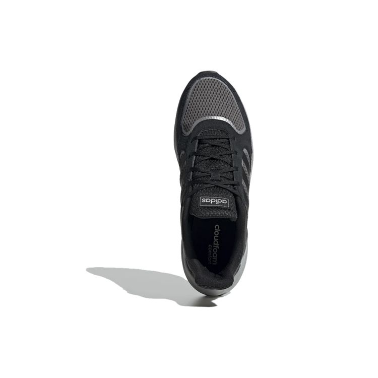 adidas Neo 90S Valasion Удобные повседневные кроссовки с низким верхом Мужские кроссовки Черные Серые Серебристые EG2882