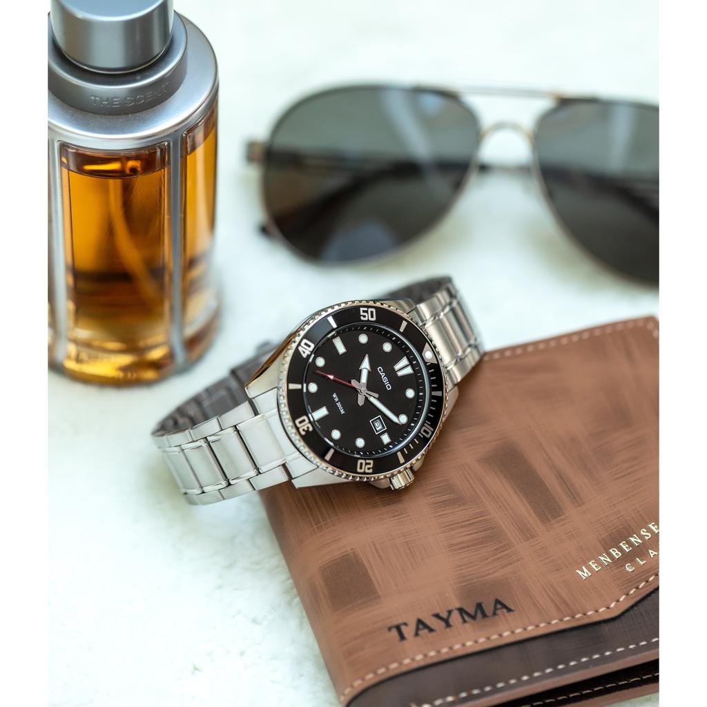 Мужские часы Casio MDV-107D-1A1 WR200 + КОРОБКА