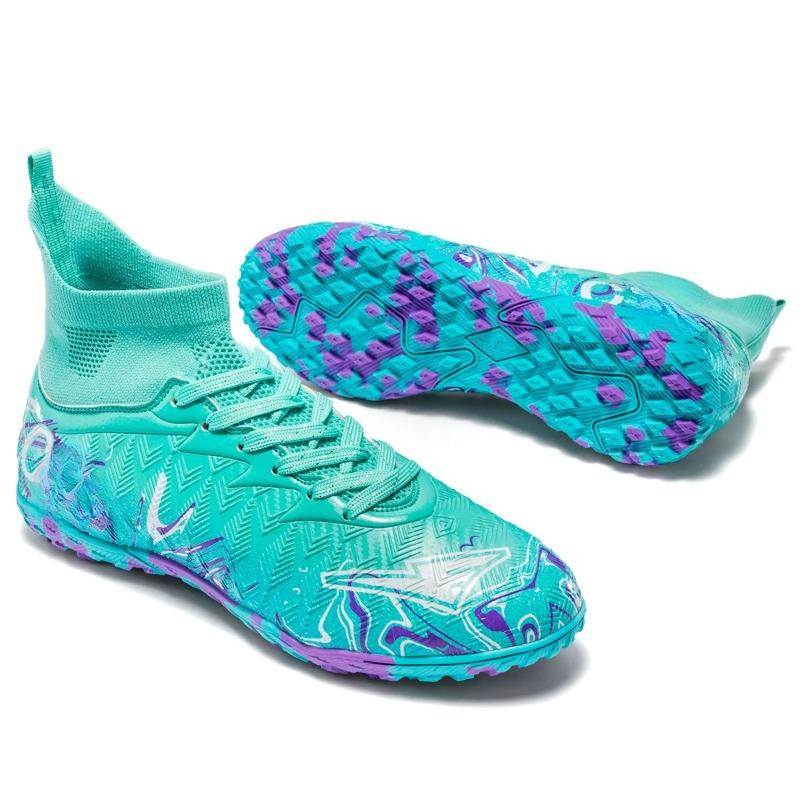 34-46 Унисекс Футбольные бутсы Резиновая Мягкая Подошва Короткие Шипы Искусственный Газон Юношеские Детские Футбольные Бутсы Мальчики Футбольные Бутсы