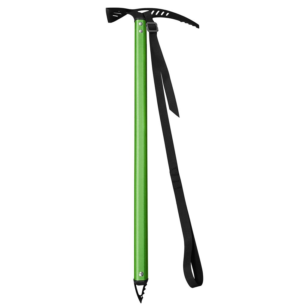Outdoor Camping Ice Axe Aluminum Alloy Mountaineering Axe 70cm Walking Pick for Camping