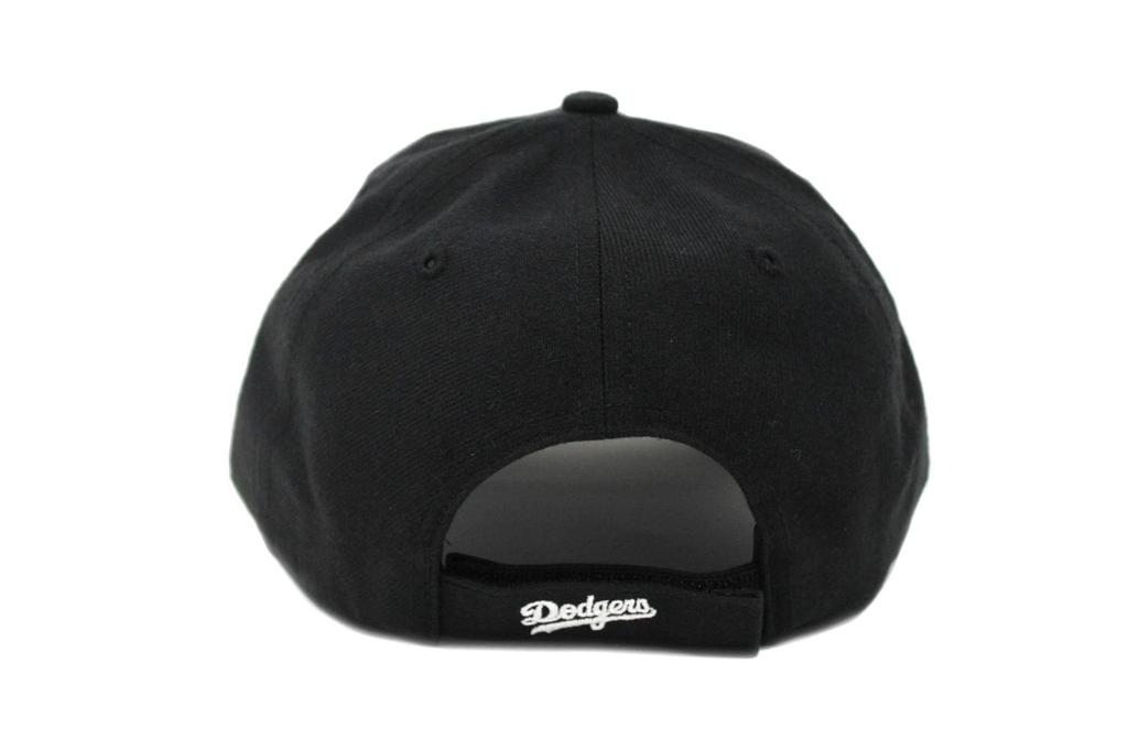 47 Brand BRAND LOS ANGELES DODGERS MVP Los Angeles Dodgers 6 Panel Cap Hat '47 '47 BLACK/Black